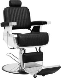 vidaXL fekete műbőr fodrászszék 68 x 69 x 116 cm (110168)