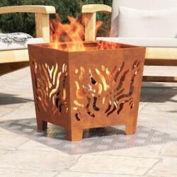 vidaXL Lépcsőfok Négyszögletes 2 pcs Ezüst 60 x 40 cm Alumínium (4104325)