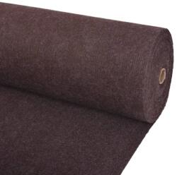 vidaXL barna bordás kiállítási szőnyeg 1, 2 x 10 m (287674)