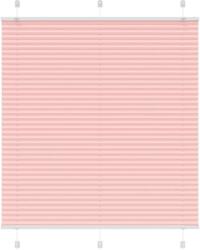 vidaXL pliszírozott redőny rózsaszín 120x150cm szövetszélesség 119, 4cm (4015453)