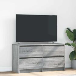 vidaXL szürke sonoma színű szerelt fa TV-szekrény 100x35x54 cm (861801)