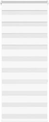 vidaXL zebrafüggönnyel fehér szövetszélesség 60, 9 cm poliészter (4014748)