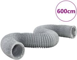 vidaXL PVC elszívócső 6 m Ø12, 5 cm (4008059)