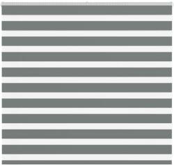 vidaXL zebrafüggönnyel sötét szürke szövetszélesség 150, 9cm poliészter (4014116)