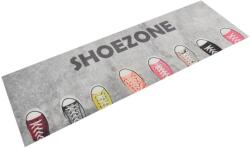 vidaXL mosható shoezone feliratos bársony konyhaszőnyeg 60x180 cm (136562)