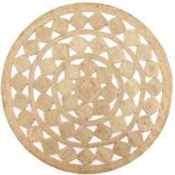 vidaXL kézzel font jutaszőnyeg 90 cm (133710)