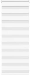 vidaXL zebrafüggönnyel fehér szövetszélesség 55, 9 cm poliészter (4014721)