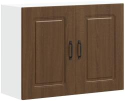 vidaXL konyhai fali szekrény Kalmar barna tölgy színű műfa (853594)