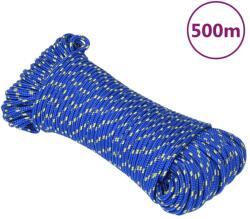vidaXL kék polipropilén hajókötél 4 mm 500 m (152437)
