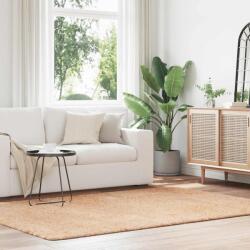 vidaXL bézs poliészter hosszú szálú NAVARRA bozontos szőnyeg 160x230cm (4102837)