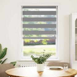 vidaXL Zebra roló 90 x 150 cm Szürke (240207)