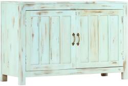 vidaXL világoskék tömör mangófa tálalószekrény 110 x 35 x 70 cm (247763)