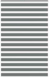 vidaXL zebrafüggönnyel sötét szürke szövetszélesség 135, 9cm poliészter (4014191)