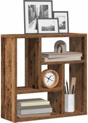 vidaXL antik fa színű szerelt fa fali polc 45 x 16 x 45 cm (856071)