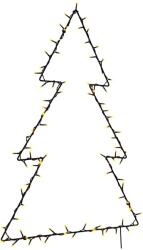 vidaXL meleg fehér karácsonyi fények karácsonyfa sziluett 115 LED (4019603)