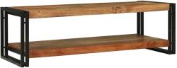 vidaXL Dohányzóasztal Barna 120 x 50 x 38 cm Tömör Akácfa (4104719)