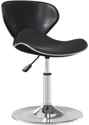 vidaXL fekete műbőr étkezőszék (3088596)