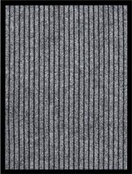 vidaXL szürke csíkos lábtörlő 40 x 60 cm (331604)