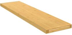 vidaXL bambusz fali polc 80x20x2, 5 cm (352730)