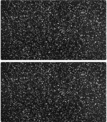 vidaXL 2 db edzett üveg vágódeszka gránit mintával (322290)