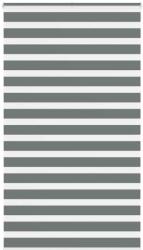 vidaXL zebrafüggönnyel sötét szürke szövetszélesség 115, 9cm poliészter (4014161)