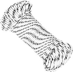 vidaXL fehér poliészter fonott csónakkötél 3 mm x 25 m (152746)