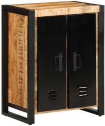 vidaXL tömör nyers mangófa tálalószekrény 55x35x70 cm (4013573)