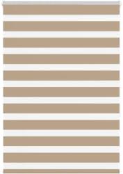 vidaXL zebrafüggönnyel homokbarna szövetszélesség 95, 9 cm poliészter (4014547)