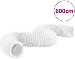 vidaXL PVC elszívócső 6 m Ø20 cm (4008057)