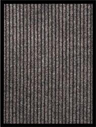 vidaXL bézs csíkos lábtörlő 40 x 60 cm (331601)