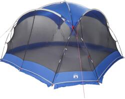 vidaXL Szúnyoghálós sátor tetővel Azure kék 434 x 434 x 230 cm (4100694)