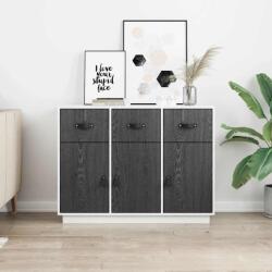 vidaXL 2 db sötét faszínű öntapadó PVC ajtófólia 500 x 90 cm (3059646)