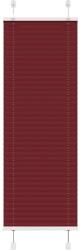 vidaXL pliszírozott redőny Bordeaux piros 50x100 cm szövetszélesség (4015218)