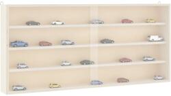 vidaXL fa gyűjtői vitrin ajtókkal 80x8, 5x37 cm (4017387)