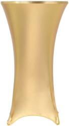 vidaXL 2 db aranyszínű sztreccs asztalterítő 70 cm (133561)