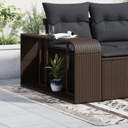 vidaXL 2 db barna polyrattan tárolópolc (366213)