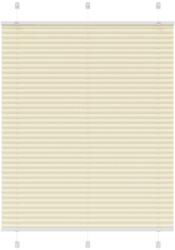 vidaXL pliszírozott redőny krém 105x150 cm Szövetszélesség 104, 4 cm (4015297)