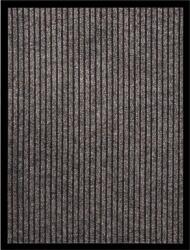 vidaXL bézs csíkos lábtörlő 60 x 80 cm (331602)