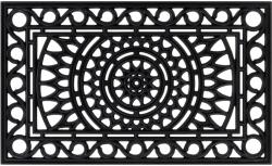 vidaXL négyszögletes gumi lábtörlő 45 x 75 cm (155660)