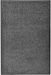 vidaXL antracitszürke kimosható lábtörlő 60 x 90 cm (323416)