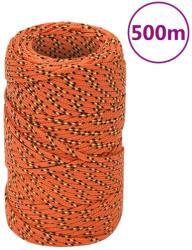 vidaXL narancssárga polipropilén hajókötél 2 mm 500 m (152639)