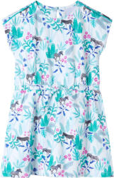 vidaXL Ekrü és sötétmenta színű gyerekruha 128 (11437)