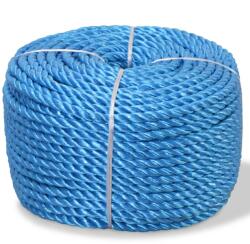 vidaXL kék polipropilén sodrott kötél 12 mm 250 m (143846)