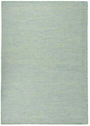 vidaXL türkizkék lapos szövésű kültéri szőnyeg 200 x 280 cm (340805)