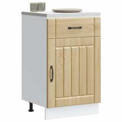 vidaXL Konyhai alsó szekrény Lucca sonoma tölgy szerelt fa (853720)