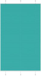 vidaXL pliszírozott redőny Benzinzöld 120x200 cm szövetszélesség (4015419)