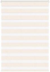 vidaXL zebrafüggönnyel márványbézs szövetszélesség 95, 9 cm poliészter (4014651)