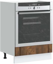 vidaXL sütő szekrény Lucca füstölt tölgy fűrészáru műfa (853762)