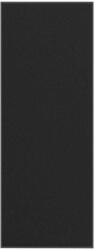 vidaXL lábtörlő fekete 115x300 cm (4105565)