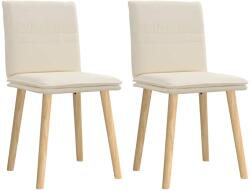 vidaXL 2 db vászon étkezőszék (4101266)